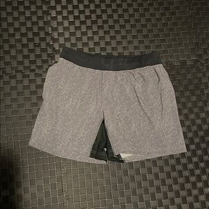 Men’s large Lululemon the short
 6 inch inseam
